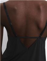 Boston Microfibre Non Wired Lace Trim Slip