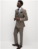 Regular Fit Puppytooth Suit Jacket