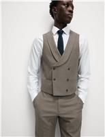 Regular Fit Puppytooth Waistcoat