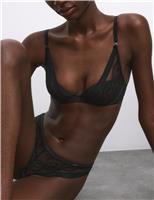 Murcia Lace Wired Plunge Bra A-E