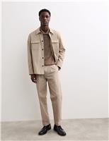 Pure Cotton Twill Overshirt