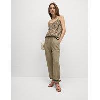 Crinkle Cargo Cuffed Joggers