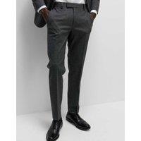 Slim Fit Puppytooth Stretch Suit Trousers