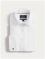 Regular Fit 2 Inch Shorter Easy Iron Pure Cotton Shirt