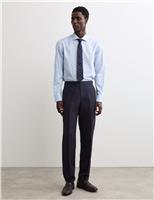 Regular Fit Luxury Pure Cotton Textured Shirt