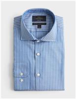 Slim Fit Pure Cotton Striped Shirt