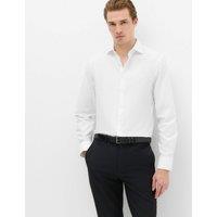 M&S Regular Fit Non Iron Cotton Blend Shirt White