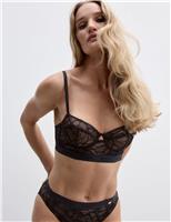 LaceWear Wired Longline Balcony Bra (A-E)