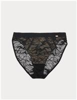 LaceWear High Waisted High Leg Knickers