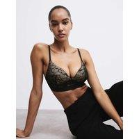 Rosie LaceWear Non Wired Plunge Bra A-E Black