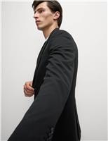 Tailored Fit Jersey Textured Blazer