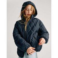 M&S Lightweight Padded Hooded Jacket (6-16 Yrs) Navy