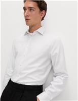 Regular Fit Pure Cotton Striped Luxury Shirt