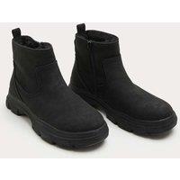 M&S Kids Chunky Chelsea Boots (4 Small - 7 Large) Black