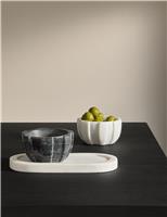 Marble Textured Pinch Pots & Tray