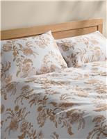 Sateen Jacobean Floral Bedding Set