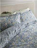 Pure Cotton Woodblock Floral Bedding Set
