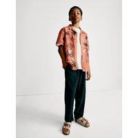 Pure Cotton Palm Print Shirt (2-16 Yrs)
