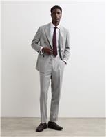 Wool Rich Chalk Stripe Suit Trousers