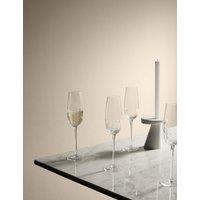 Set of 4 Textured Champagne Flutes