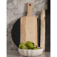 Rounded Wooden Serve Board