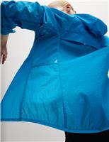 Woven Lightweight Mesh Panel Run Jacket