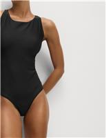 Tummy Control Padded Strappy Swimsuit