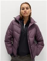 Quilted Hooded Puffer Jacket with Stormwear