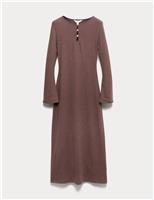 Jersey Cosy Midi Column Dress