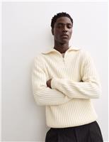 Pure Lambswool Half Zip Jumper