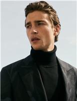 Regular Fit Italian Wool Tuxedo Jacket