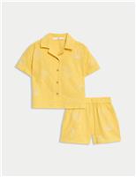 2pc Cotton Rich Embroidery Top & Bottom Outfit (2-8 Yrs)