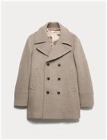 Italian Wool Revere Peacoat