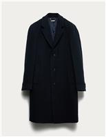 Italian Wool Revere Coat