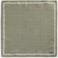 Geometric Pure Silk Pocket Square