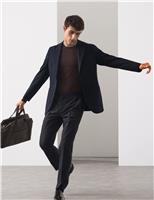 Tailored Fit Italian Wool Blend Performance Jacket