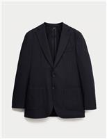 Tailored Fit Italian Wool Blend Performance Jacket