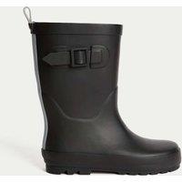 M&S Kids Wellies (4 Small - 6 Large) Black Mix