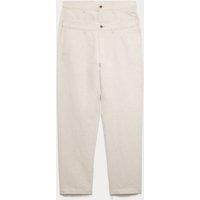M&S 2 Pack Regular Fit Cotton Linen Blend Chinos Stone Mix