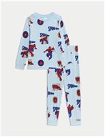 Adaptive Pure Cotton Spider-Man Pyjama Set (1-8 Yrs)