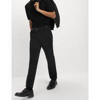 M&S Regular Fit Elasticated Waist Chinos Black
