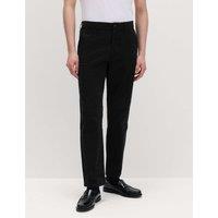 M&S Regular Fit Elasticated Waist Chinos Black