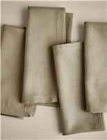 Set of 4 Pure Cotton Napkins