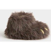 M&S Kids' Monster Claw Slippers (4 Small - 7 Large) Charcoal