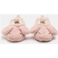 M&S Kids' Bunny Slippers (4 Small - 2 Large) Pink