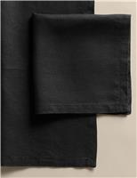 Set of 2 Pure Linen Napkins