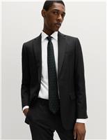 M&S Tailored Fit Stretch Ultimate Suit Jacket Navy