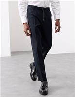 Tailored Fit Twill Trousers