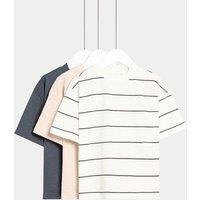 3pk Adaptive Pure Cotton T-Shirts (2-16 Yrs)