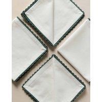 Set of 4 Pure Cotton Napkins